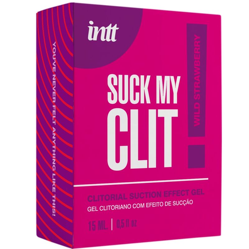 INTT | Aistillinen Imu – Suck My Clit Klitorista Stimuloiva Geeli (Trooppinen Mango ja Villimansikka, 15 ml)