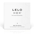 LELO | HEX – Re-Engineered Latex Condoms 3 Pack