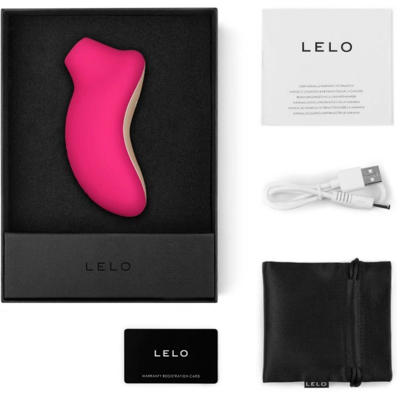 LELO | SONA™ Cruise Clitoral Stimulator – Pink, Fuchsia & Black