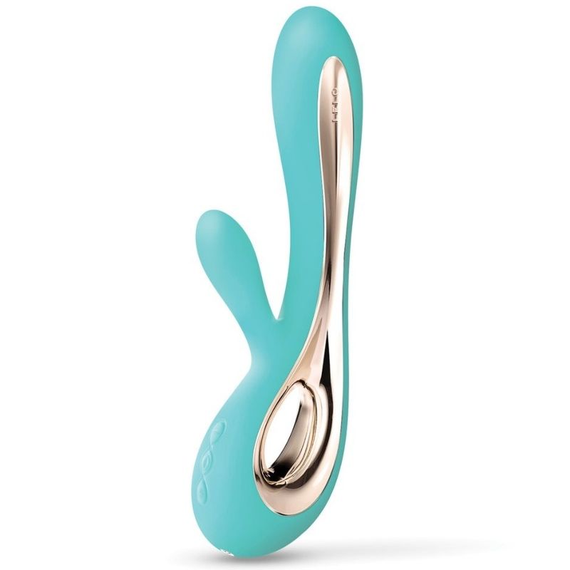 LELO | SORAYA™ 2 Rabbit Vibrator – Purple, Aqua Green & Black