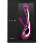LELO | SORAYA™ 2 Rabbit Vibrator – Purple, Aqua Green & Black