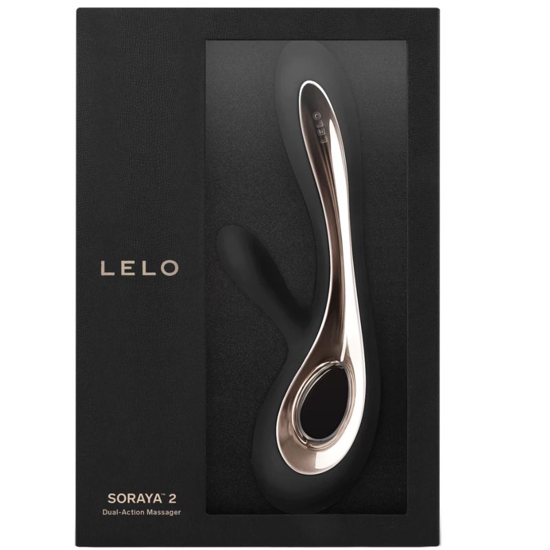 LELO – SORAYA™ 2 Rabbit Vibraattori – Violetti, Aqua Vihreä ja Musta