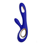 LELO | SORAYA™ Wave Rabbit Vibrator – Purple, Black & Midnight Blue
