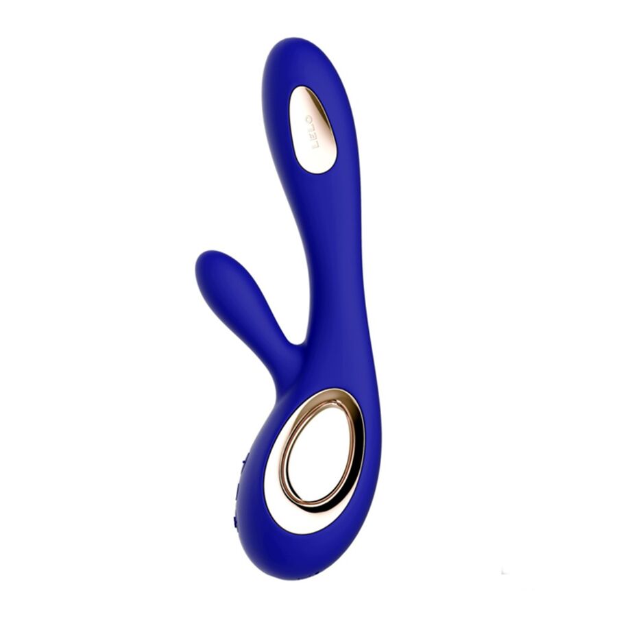 LELO | SORAYA™ Wave Rabbit Vibrator – Purple, Black & Midnight Blue