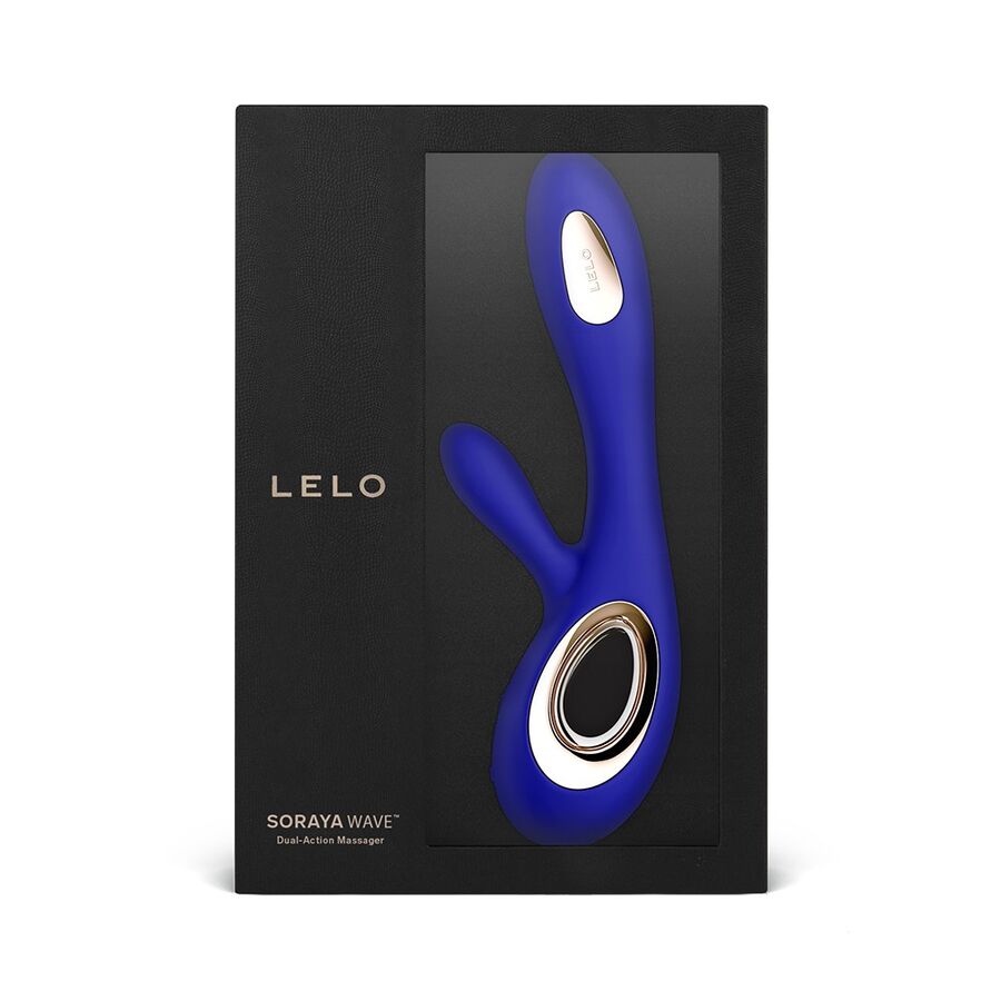 LELO | SORAYA™ Wave Rabbit Vibrator – Purple, Black & Midnight Blue