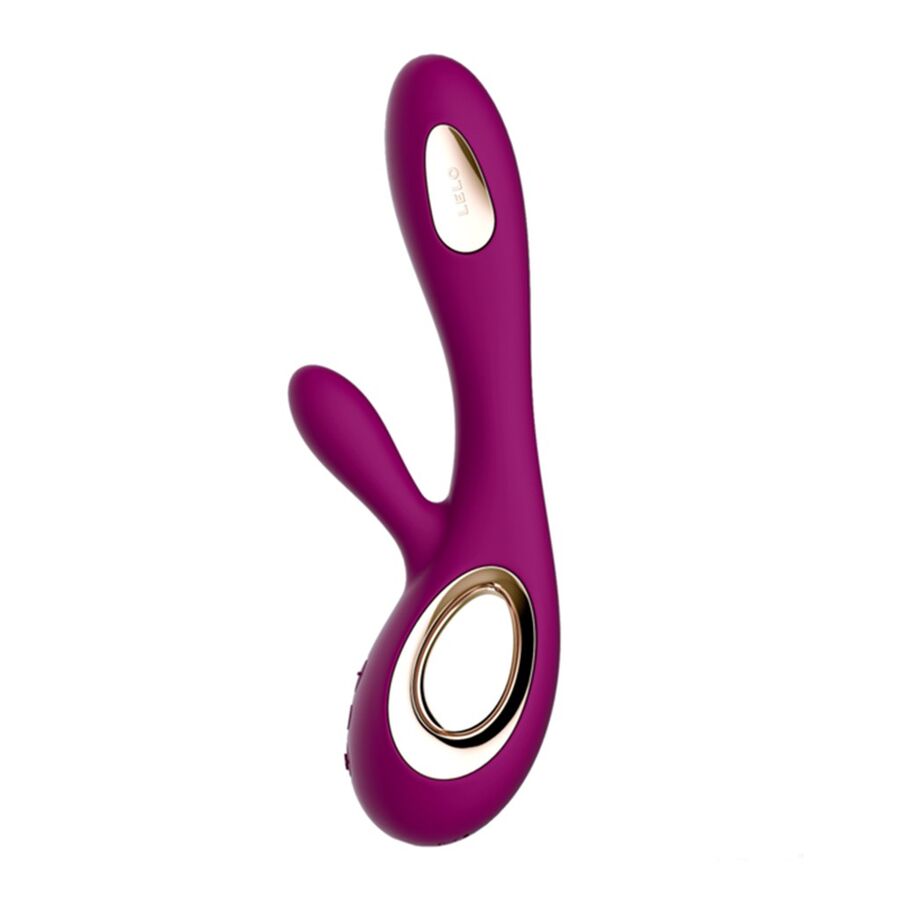 LELO – SORAYA™ Wave Trušu Vibrators – Violets, Melns un Tumši Zilais