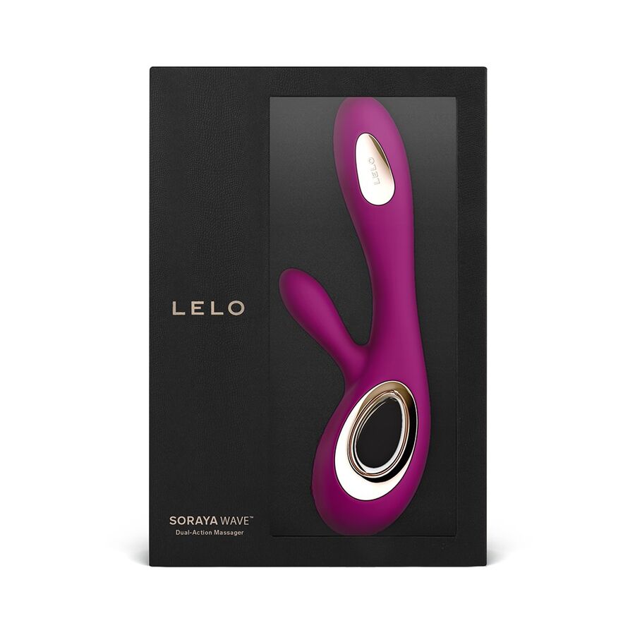 LELO – SORAYA™ Wave Trušu Vibrators – Violets, Melns un Tumši Zilais
