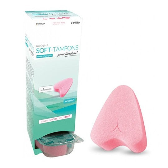 Soft-Tampons | Huoletonta ja mukavaa kuukautissuojaa – Mini & Normal (3, 10 tai 50 kpl)