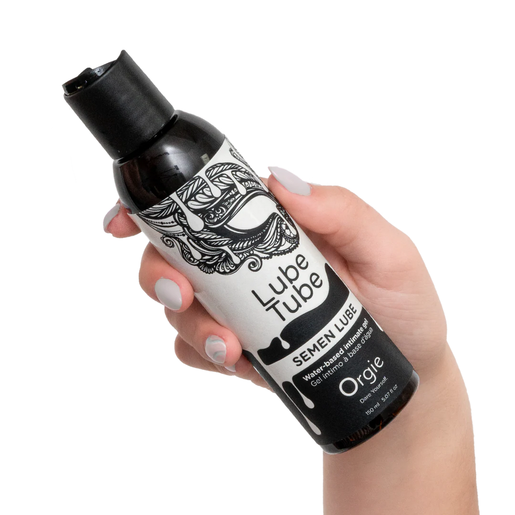 Orgie LUBE TUBE – Semen Lube & Human Lube uz ūdens bāzes intīmie gēli