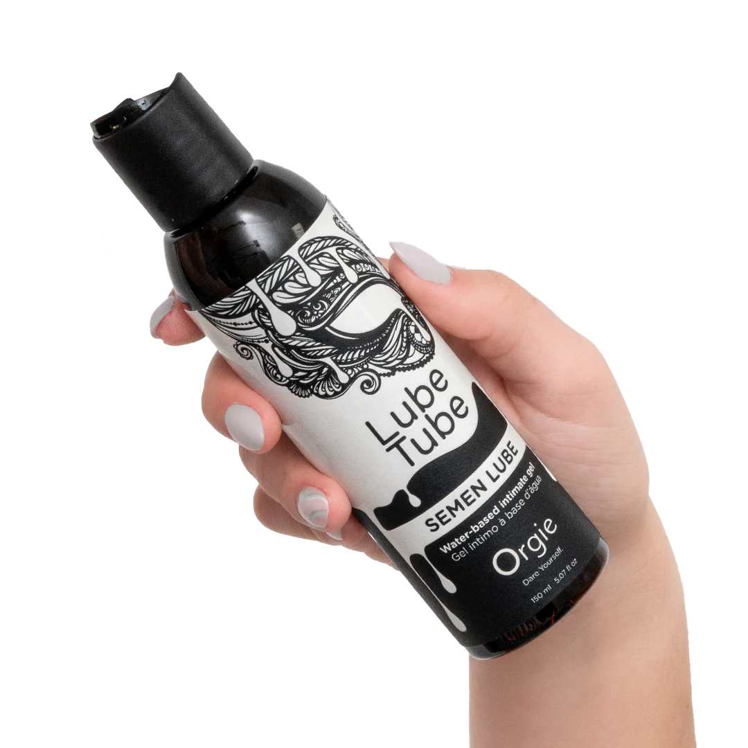 Orgie LUBE TUBE – Semen Lube & Human Lube uz ūdens bāzes intīmie gēli